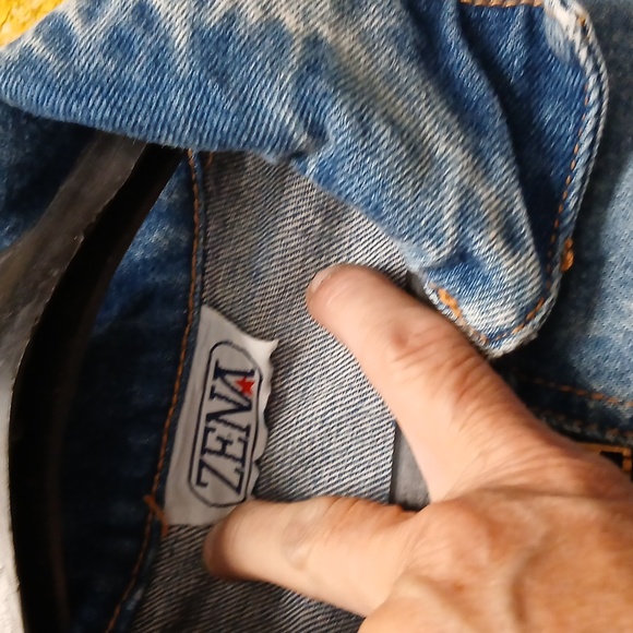 Zena Blue Denim Dress,‎ Midi. Sz.small - Picture 2 of 4